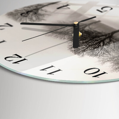 Orologio rotondo Inverno
