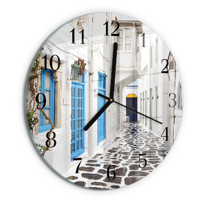 Orologio rotondo Santorini