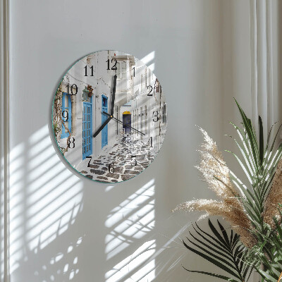 Orologio rotondo Santorini