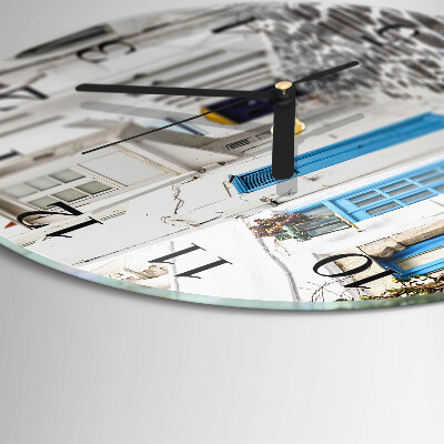 Orologio rotondo Santorini