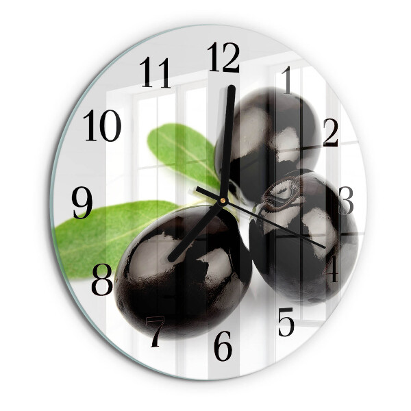 Orologio rotondo Olive