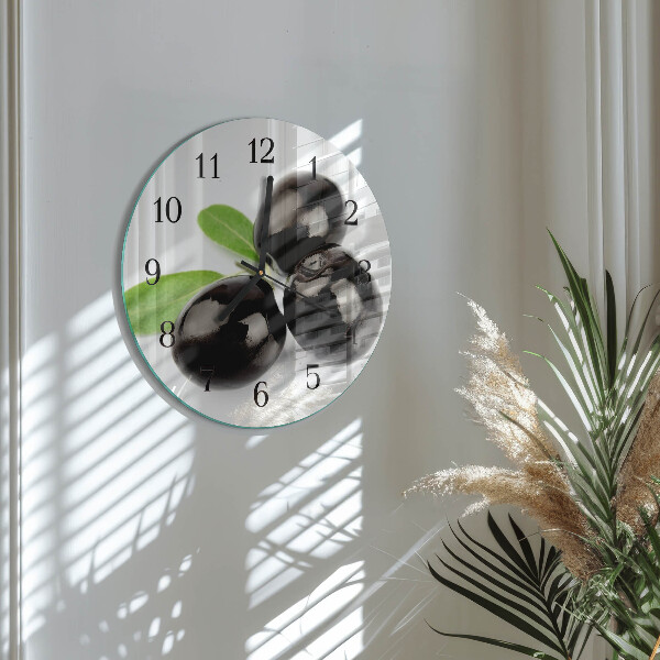 Orologio rotondo Olive