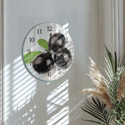 Orologio rotondo Olive