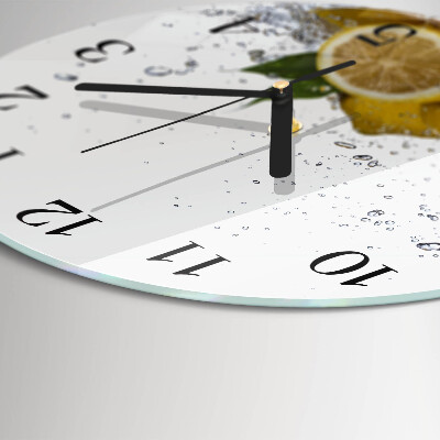 Orologio rotondo limoni