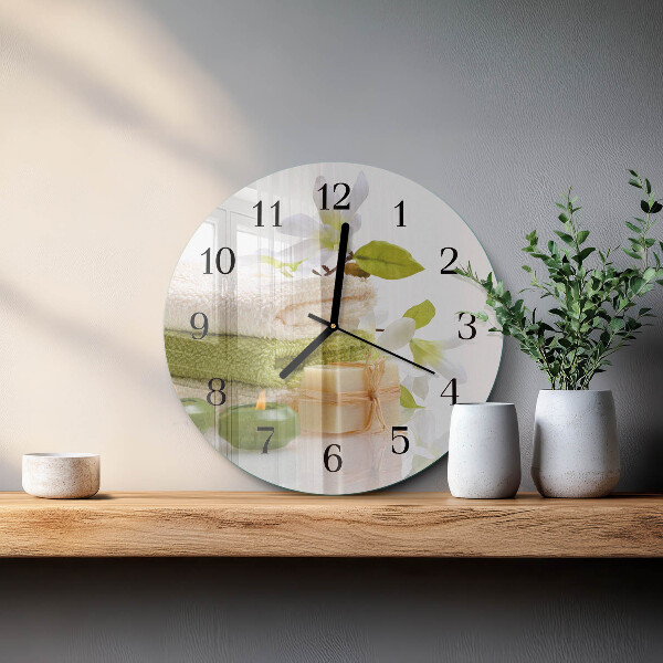 Orologio rotondo Sapone da spa