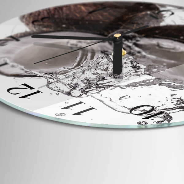 Orologio rotondo Noci di cocco