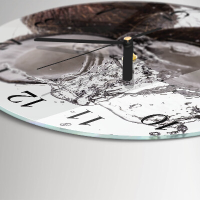 Orologio rotondo Noci di cocco