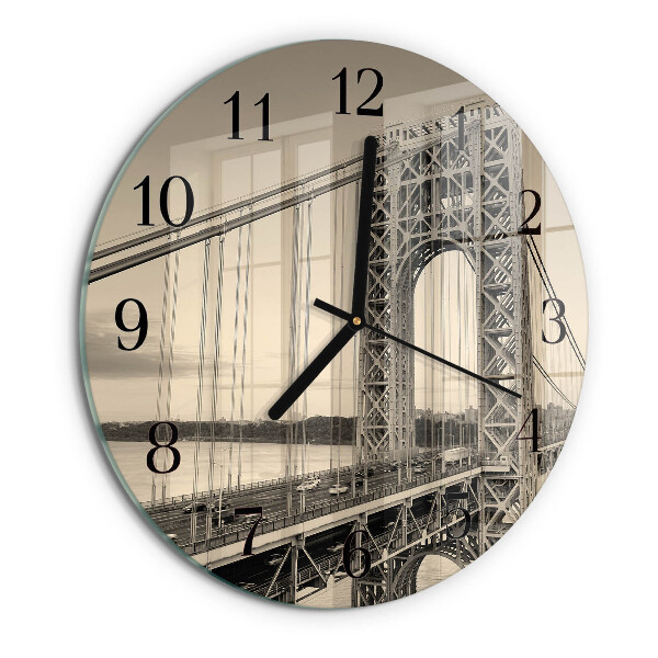 Orologio rotondo Porta d'oro