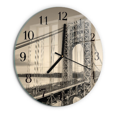 Orologio rotondo Porta d'oro