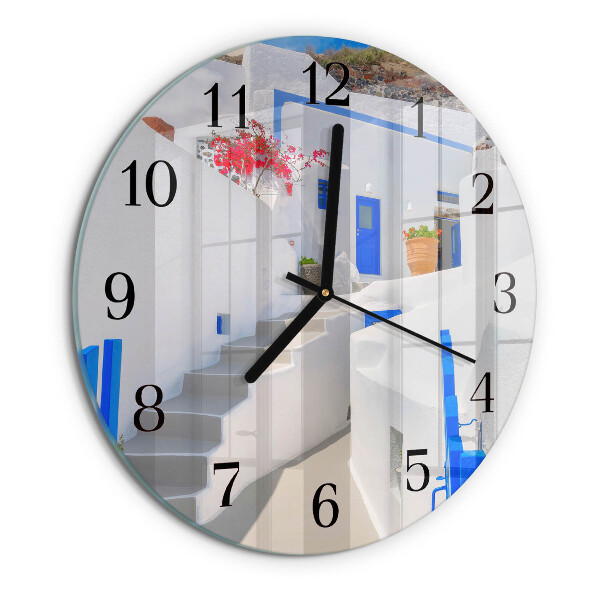 Orologio rotondo Santorini