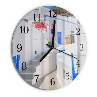 Orologio rotondo Santorini