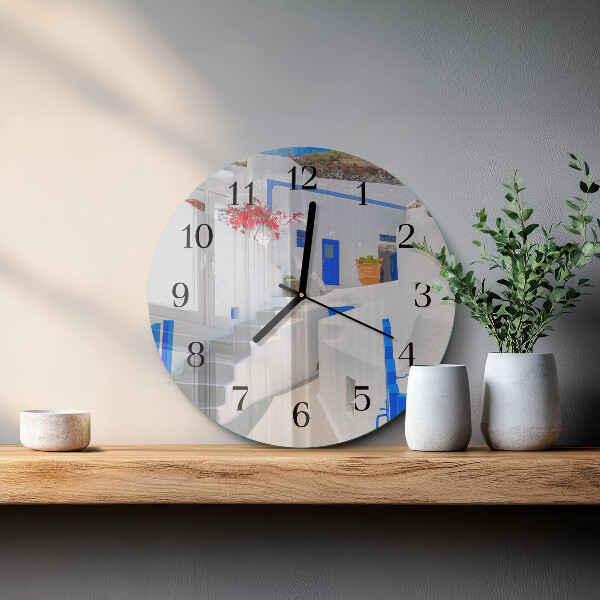 Orologio rotondo Santorini