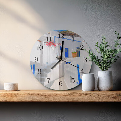 Orologio rotondo Santorini