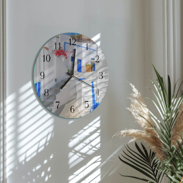 Orologio rotondo Santorini