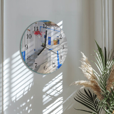 Orologio rotondo Santorini