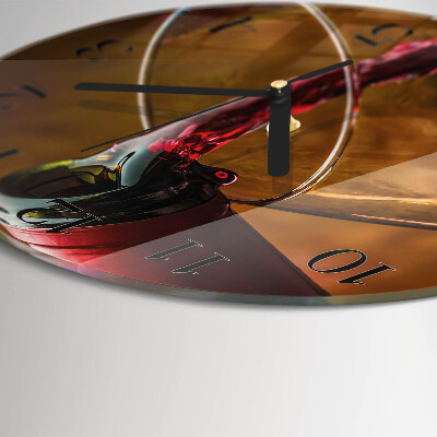 Orologio rotondo Vino