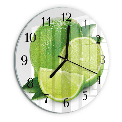 Orologio rotondo Carbonato di calcio