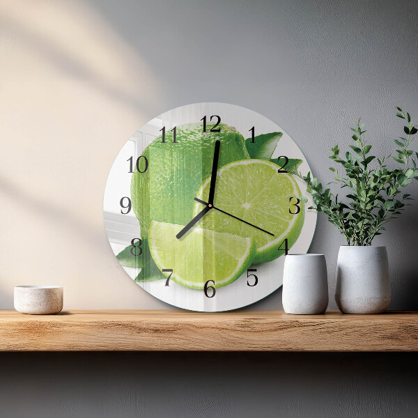 Orologio rotondo Carbonato di calcio
