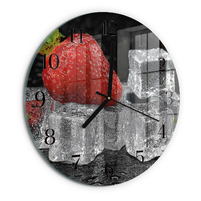 Orologio rotondo Gelato alla fragola