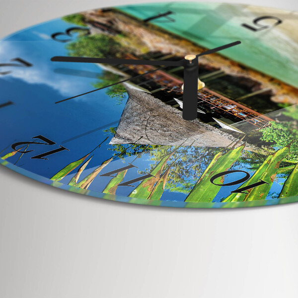 Orologio rotondo Isola