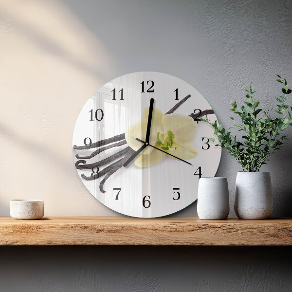 Orologio rotondo Vaniglia