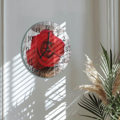 Orologio rotondo Rosa