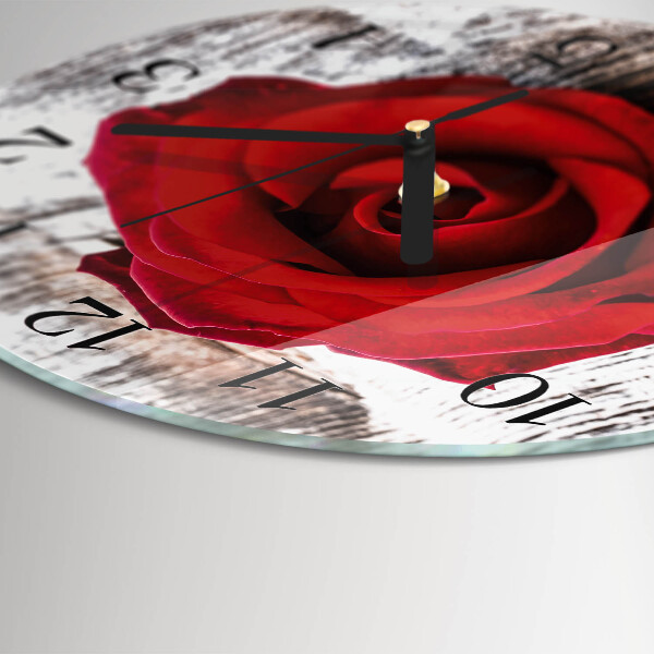 Orologio rotondo Rosa