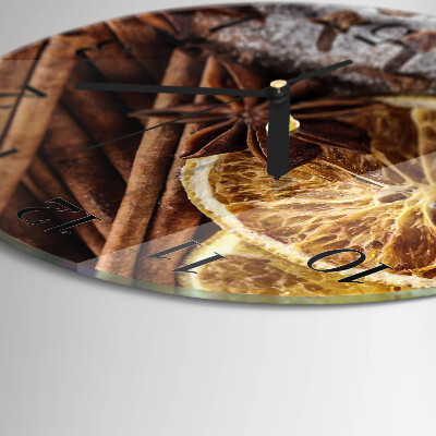 Orologio rotondo Cannella e anice