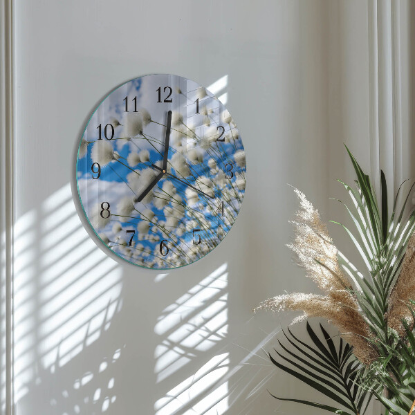 Orologio rotondo Cotone