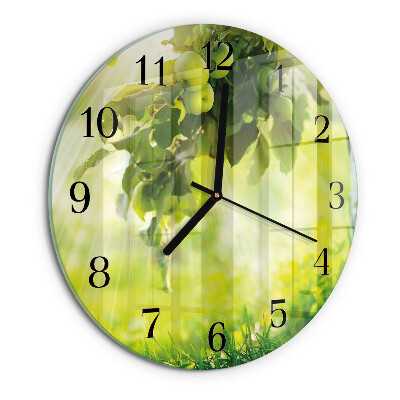 Orologio rotondo Albero di mele