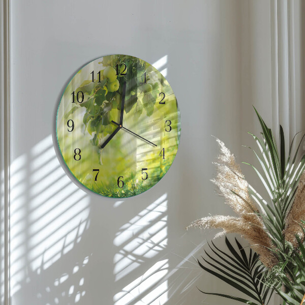 Orologio rotondo Albero di mele