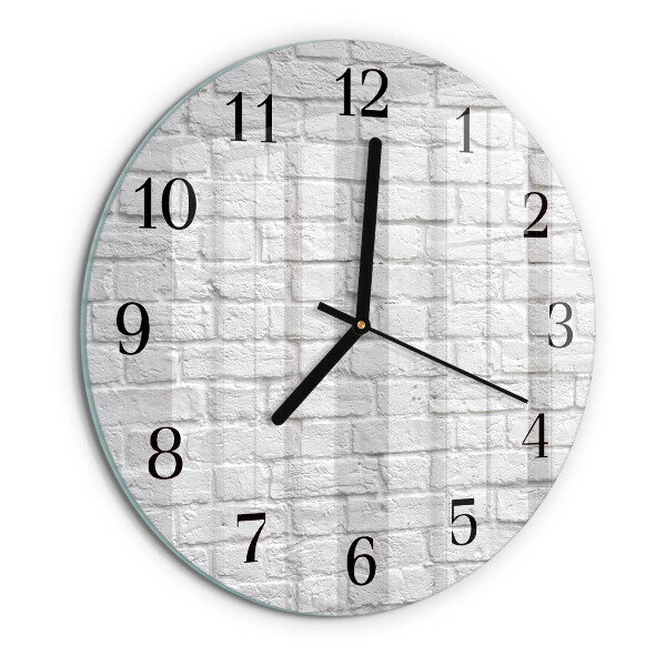 Orologio rotondo Mattone