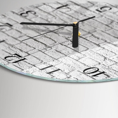 Orologio rotondo Mattone