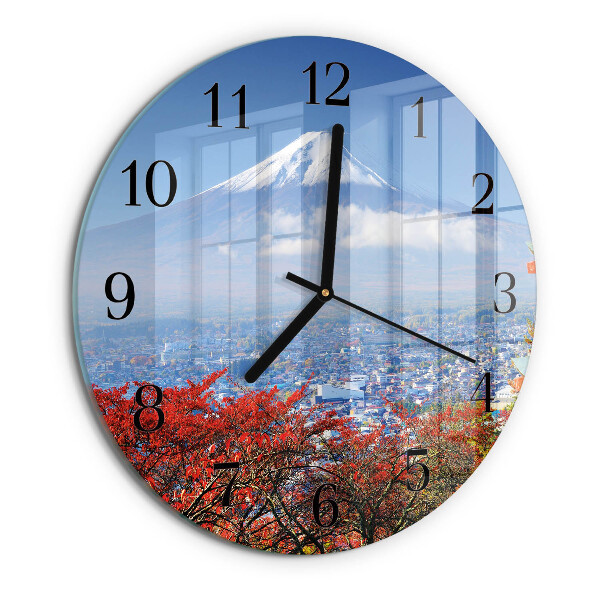 Orologio rotondo Montagna
