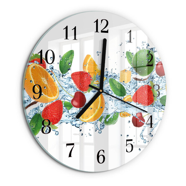 Orologio rotondo Frutta