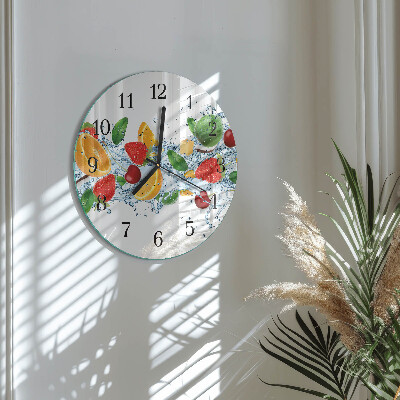 Orologio rotondo Frutta