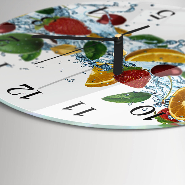 Orologio rotondo Frutta