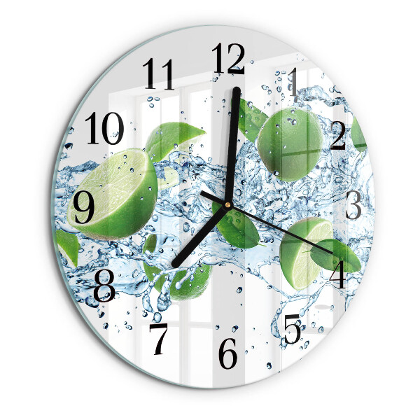 Orologio rotondo Carbonato di calcio