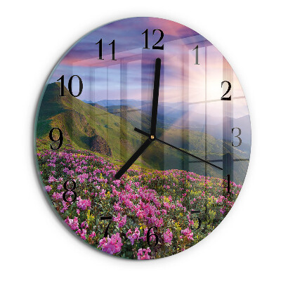 Orologio rotondo Paesaggio