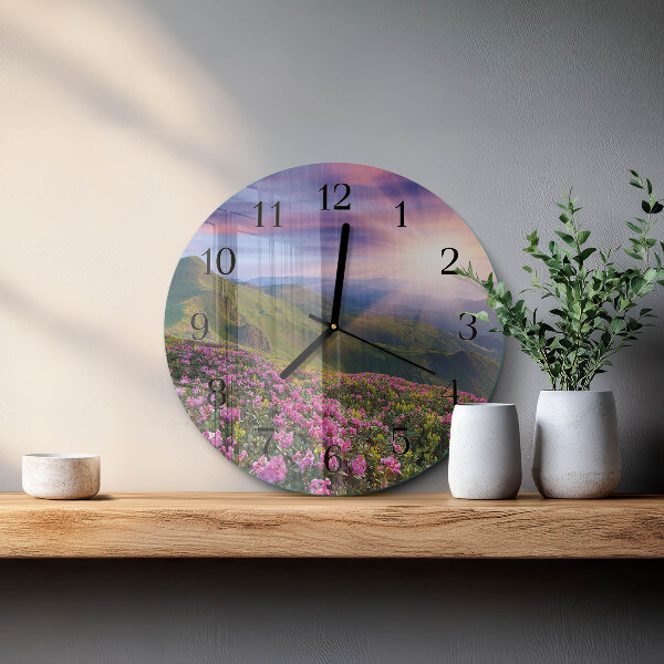 Orologio rotondo Paesaggio