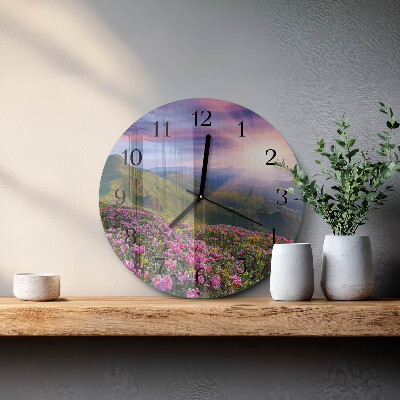 Orologio rotondo Paesaggio
