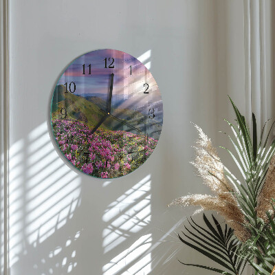 Orologio rotondo Paesaggio
