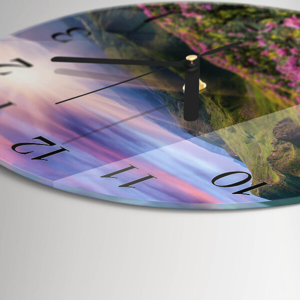 Orologio rotondo Paesaggio