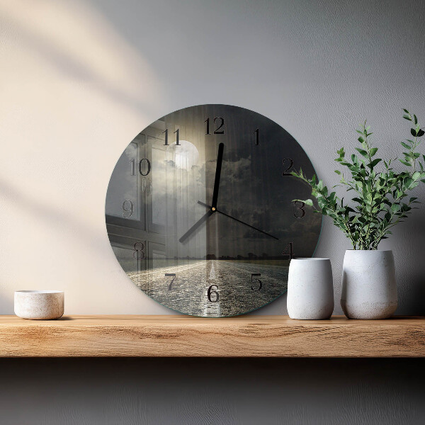 Orologio rotondo Percorso della Luna