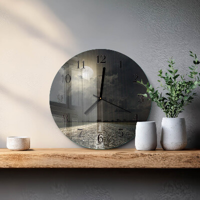 Orologio rotondo Percorso della Luna
