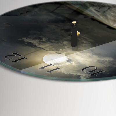Orologio rotondo Percorso della Luna