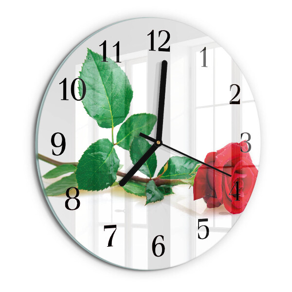 Orologio rotondo Rosa