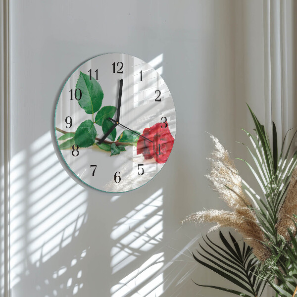 Orologio rotondo Rosa