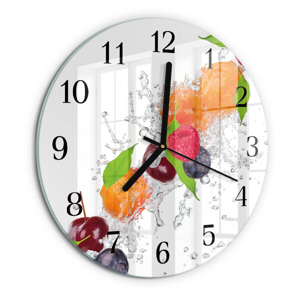 Orologio rotondo Frutta