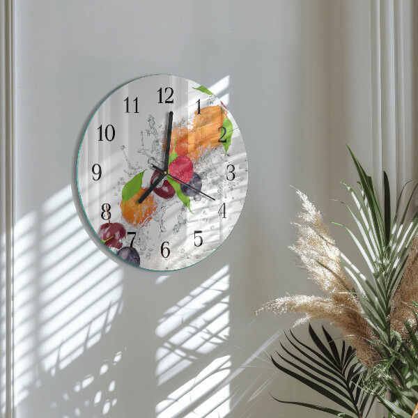 Orologio rotondo Frutta